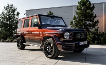 Mercedes Klasa G W464 Terenowy AMG 4.0 AMG G63 585KM 2019 Mercedes-Benz Klasa G Polski salon 1 WL Bezwyp...