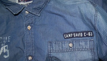 CAMP DAVID MUSCLE FIT 3XL koszula męska