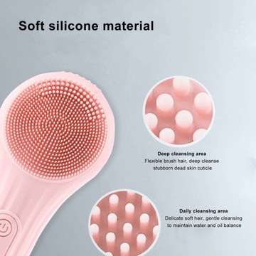 Электрическая щетка для чистки лица.