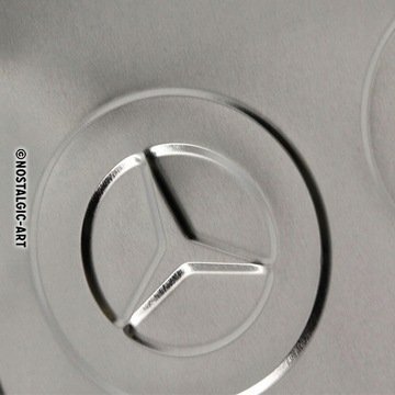 Вывеска MERCEDES-BENZ, жестяной постер, 25X50