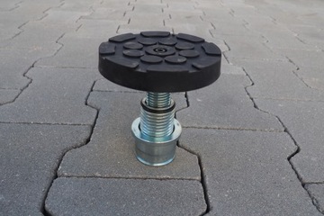 Podstawka adapter podnośnik dwukolumnowy guma