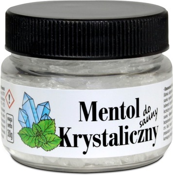 KRYSZTAŁKI MENTOLOWE do sauny 30g