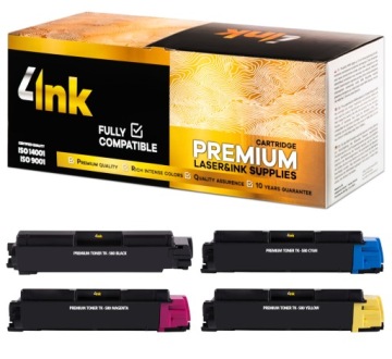 4x Toner Do Kyocera TK-580 Komplet Cmyk