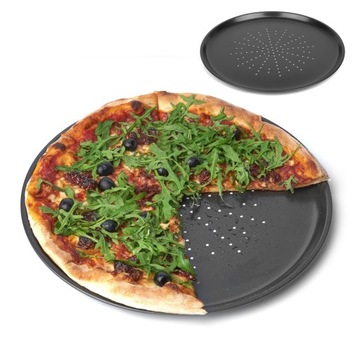 Blacha Forma do Pizzy Nieprzywierajaca Tadar 32,5 cm stal weglowa