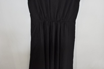 Женское солнечное платье М 38 черное