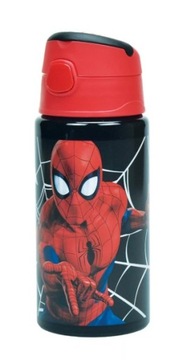 SPIDERMAN bidon aluminiowy USTNIK UCHWYT 500ml