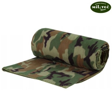ФЛИСОВОЕ ОДЕЯЛО С ПОКРЫТИЕМ WOODLAND 350г
