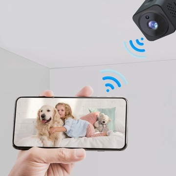 Kamera P2P wifi aplikacja detekcja ruch tryb nocny mikrofon głośnik microSD