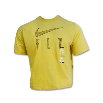 T-shirt Nike Swoosh Fly Boxy Lemon Wash DV2373-753