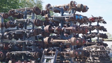 ПОДВЕСНАЯ ОСЬ MAN 231X86