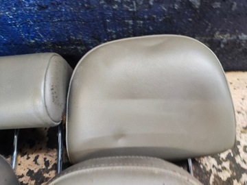 HYUNDAI SANTA FE I PODHLAVNÍKY PŘEDNÍ ZADNÍ KOMPLET KŮŽE