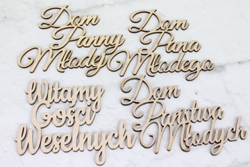 Wianek dekoracja na drzwi Dom Panny Młodej FIOLET