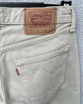 Levis 517 W32 L36 spodnie beżowe vintage Levi’s Strauss y2k 2000’s