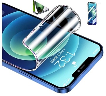 Folia Ochronna Hydrożelowa IPHONE 13 Na Cały EKRANHybrydowa Kauczukowa MOC