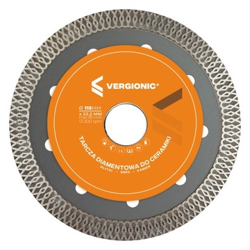 АЛМАЗНЫЙ АЛМАЗНЫЙ ДИСК ДЛЯ РЕЗКИ СВИНОЙ ПЛИТКИ 115 мм