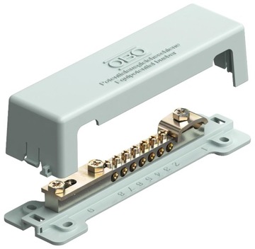 SZYNA WYRÓWNANIA POTENCJAŁU OBO TYP 1809 5015073 Szyna 7x25mm2 + 1x10mm+ 1x