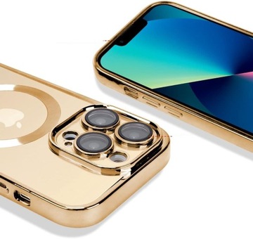 ЧЕХОЛ + КЕРАМИЧЕСКАЯ ФОЛЬГА для iPhone 13 Pro - чехол для корпуса MagSafe ЦВЕТА