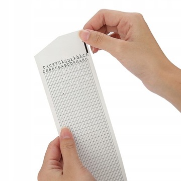 DIY 30 taśma na nuty korba ręczna pozytywka ruch