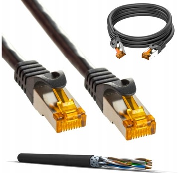 5m KABEL SIECIOWY LAN ETHERNET RJ45 SFTP CAT6a