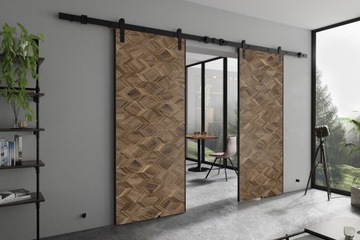 AURA DUO 212 раздвижные двери лофт настенные