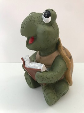 Статуэтка ЖИВОТНОЕ С КНИГОЙ ВЕСЕННИЙ САД 13 см