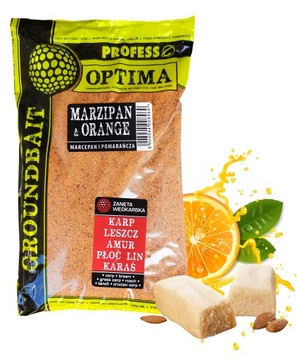 PROFESS - Zanęta - OPTIMA - 1kg - Marcepan Pomarańcza