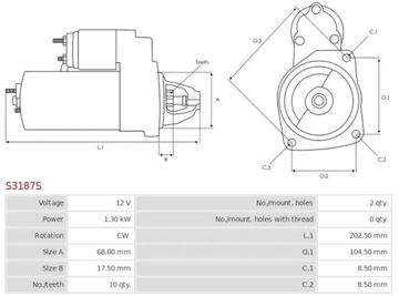 NOVÝ STARTÉR OPEL ASTRA H 1.4 1.6 1.8 2004-2010