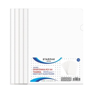 БИЗНЕС-ФЕРТАК СТАРПАК А4, ПРОЗРАЧНАЯ ПВХ, 1 ШТ.