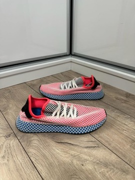 ADIDAS DEERUPT RUNNER CQ2624 BUTY KOLOROWE 47 1/3 30,5 CM