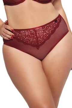 -XXL- KrisLine Amore bordeaux figi wysokie