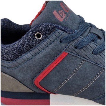 LEE Cooper buty męskie ekoskóra granatowe 0642m 44