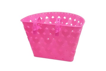 РУЛЬ/КОРЗИНА ДЛЯ ВЕЛОСИПЕДА - СЕРДЦЕ, РОЗОВЫЙ ЦВЕТОК