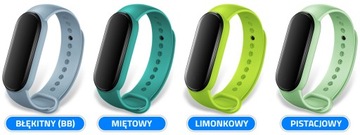 РЕМЕНЬ ДЛЯ XIAOMI MI BAND 5/6/7 — МНОГО ЦВЕТОВ