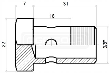 ГИДРАВЛИЧЕСКАЯ ГИДРАВЛИЧЕСКАЯ ПЕРЕЛИВНАЯ ВИНТА С НИПЕЛЕВЫМ ГИДРОЛИДЕРОМ 3/8