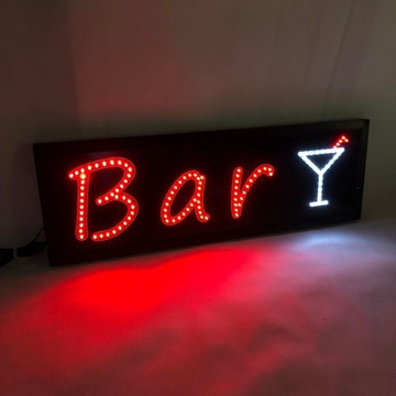 REKLAMA LED BAR 75X25 CM SZYLD NEON DIODOWA 230V