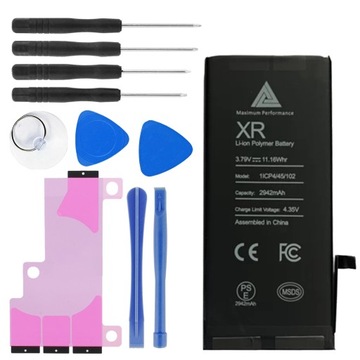 Bateria do Apple iPhone XR + ZESTAW MONTAŻOWY + KLEJ