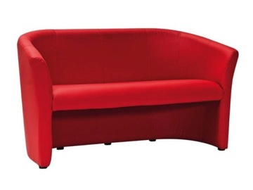 Sofa TM-3 czerwona do salonu poczekalni