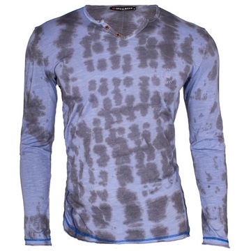Cipo Baxx Bluza Longsleeve Mazany Obszywany