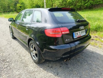 Audi A3 8P Hatchback 3d 1.4 TFSI 125KM 2010 Audi A3 Sportback Audi A3 Sportback 2010 1.4 benzyna 1.4 Benzyna 125KM, zdjęcie 3