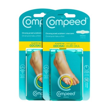 COMPEED plastry na odciski palce 10 szt x2