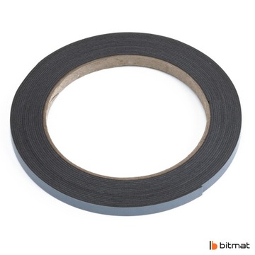Двусторонняя клейкая монтажная лента 0,8мм х 6мм х 5м Битмат, прочный акрил