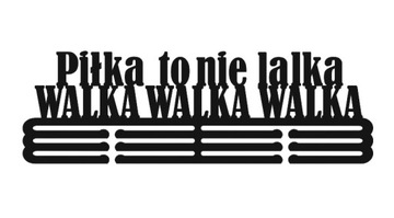 Własny tekst #3 Wieszak na medale 60cm 2- rzędowy