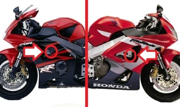 CRASH PADY MotopoliS - HONDA CBR 929 954 RR FIREBLADE - CRASHPADS