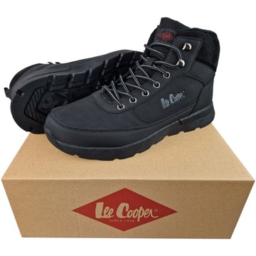 Buty Męskie Zimowe Ocieplane sportowe Trekkingowe botki Lee Cooper 3048M 43