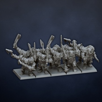 Ветеран ORCS - X10 - DL Miniatures - Printing3d - Minifacture