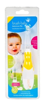 SZCZOTECZKA soniczna dla dzieci 0-3 lat BRUSH-BABY