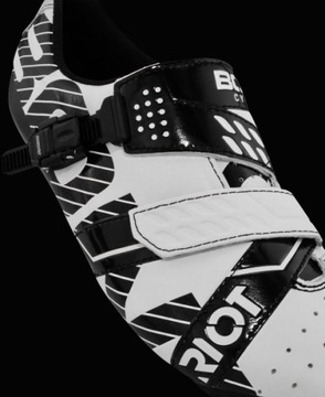 Шоссейные туфли BONT RIOT BUCKLE БЕЛЫЕ 44