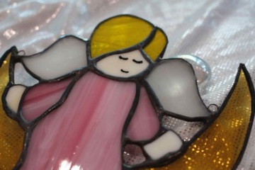 Ангел на Луне подарок ангелу крещение СР