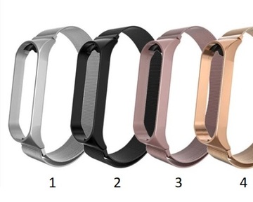 OPASKA DO XIAOMI MIBAND 3/4 METAL ORGINALNE KOLORY