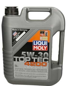OLEJ LIQUI MOLY TOP TEC 4200 8973 5W30 5L